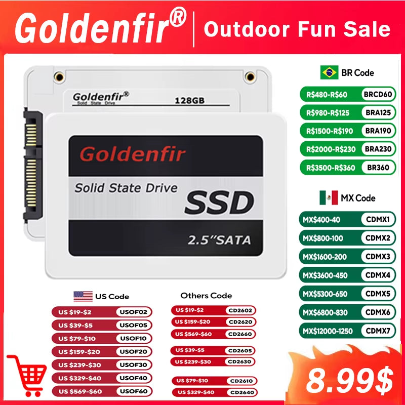 Hard Drive Disk 128GB 256GB 360GB 480GB 180GB 2.5 Ssd 2TB 1TB Ssd Disk for Laptop Desktop 240GB 120GB